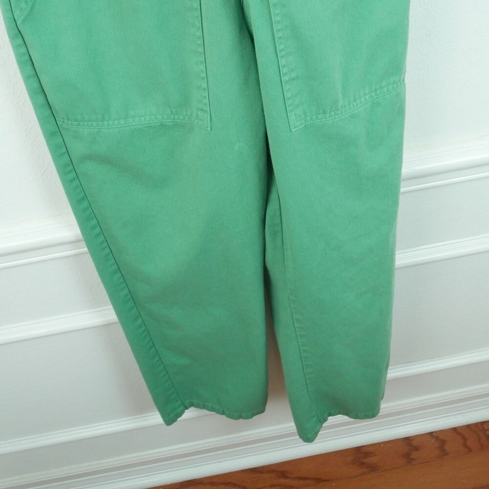 BIG BUD PRESS Short Sleeve Cotton Twill Jumpsuit Light Green USA XS Utility Work - Picture 7 of 10